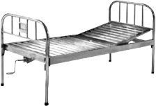 Single Shake Bed -07B All stainless steel