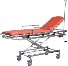 Non magnetic stretcher vehicle