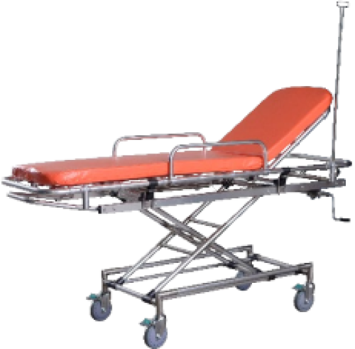 Non magnetic stretcher vehicle